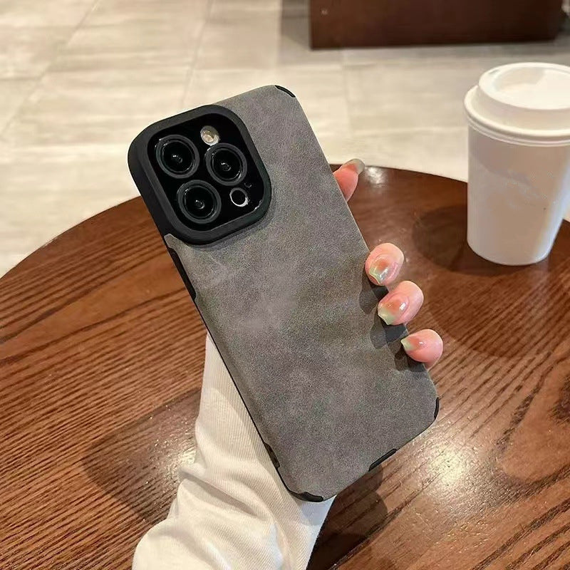 Premium iPhone Leather Cover for Full Protection | 8 ft Drop Protection