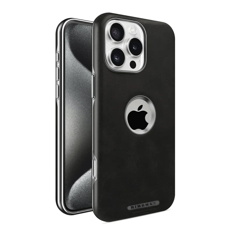 Premium Leather Logo Cut Magsafe Case - iPhone