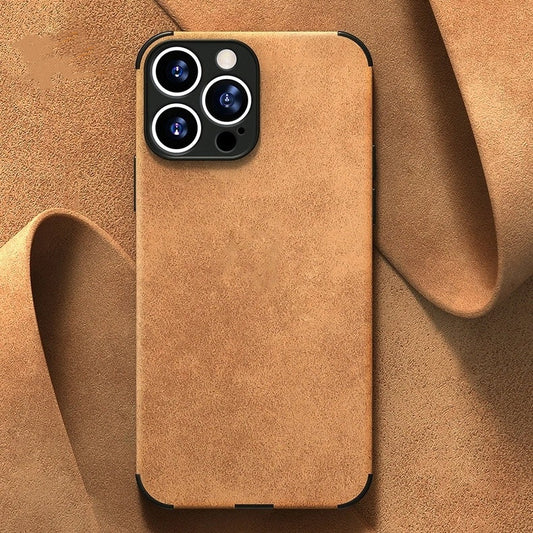 Premium iPhone Leather Cover for Full Protection | 8 ft Drop Protection