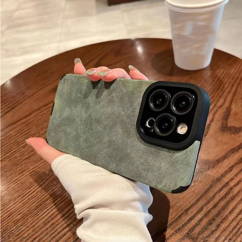 Premium iPhone Leather Cover for Full Protection | 8 ft Drop Protection