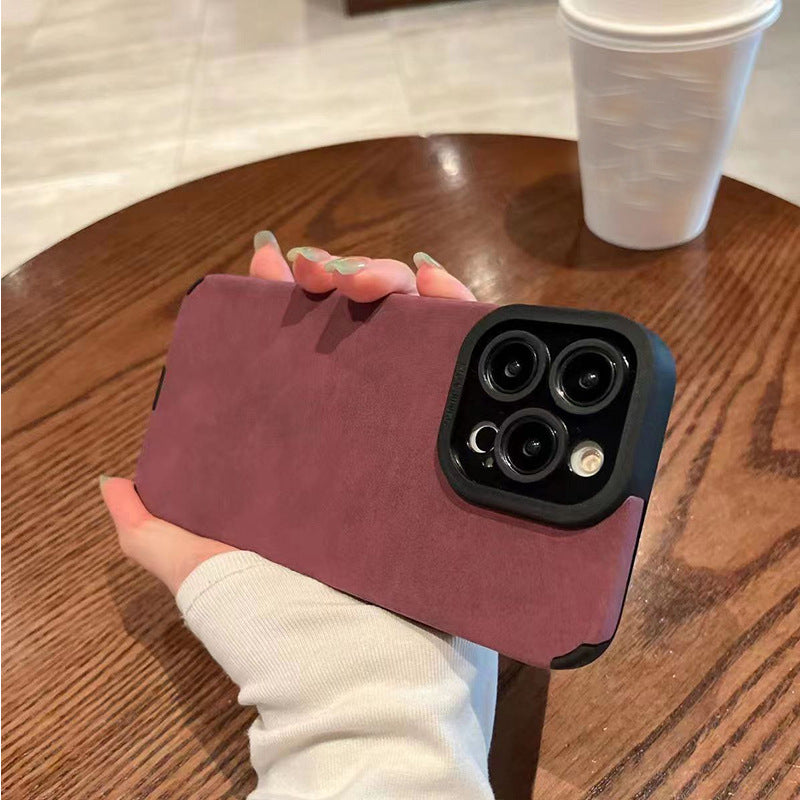 Premium iPhone Leather Cover for Full Protection | 8 ft Drop Protection