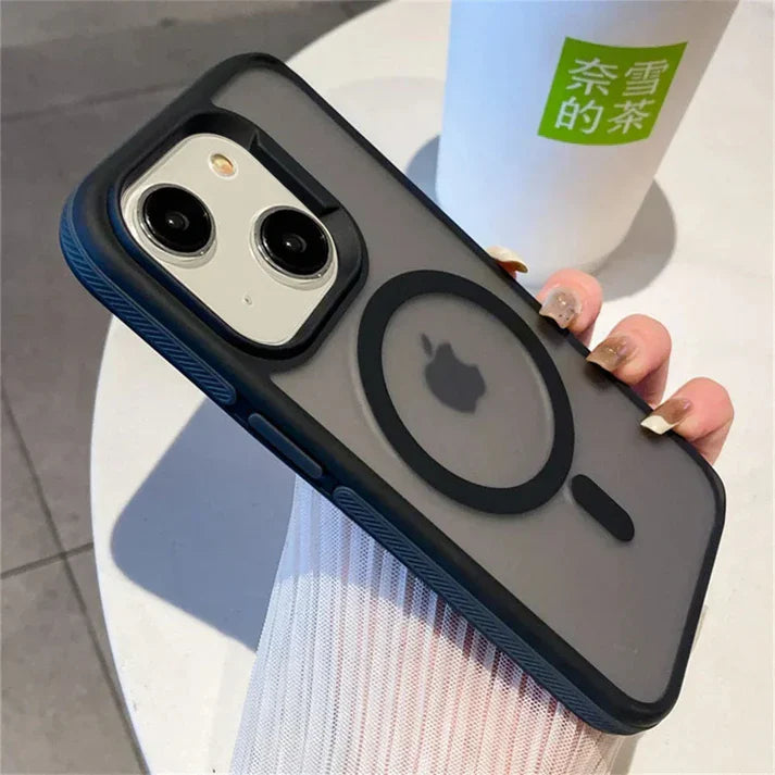 UG Matte Translucent Armor Shockproof Mag-Safe Wireless Charge Case Cover For iPhone