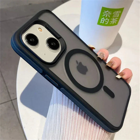 UG Matte Translucent Armor Shockproof Mag-Safe Wireless Charge Case Cover For iPhone