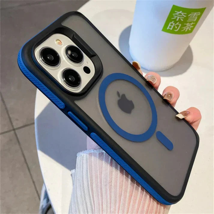 UG Matte Translucent Armor Shockproof Mag-Safe Wireless Charge Case Cover For iPhone