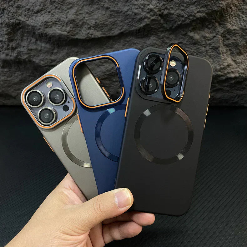 Premium iPhone Grip Holder MagSafe Bracket Case | 15 ft Drop Protection