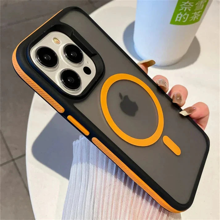 UG Matte Translucent Armor Shockproof Mag-Safe Wireless Charge Case Cover For iPhone