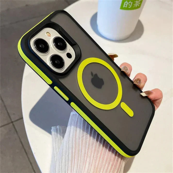 UG Matte Translucent Armor Shockproof Mag-Safe Wireless Charge Case Cover For iPhone